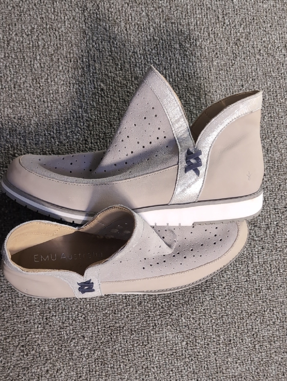 Emu Australia Sufi Ankle boots Dove Gray Women's Size 8.0US Suede Leather - Picture 8 of 14
